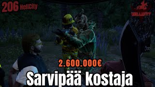 206 Sarvipää kostaja hellcityrp [upl. by Charline]