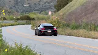 Porsche 991 Turbo with FVD Brombacher Sport Exhaust System 9911 Turbo [upl. by Catherin]