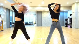 IZONE  Monster Dance Practice Eunbi and Sakura [upl. by Lirrad]