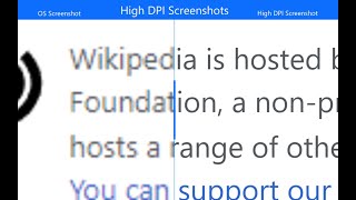High DPI Screenshots Demo [upl. by Llesram]