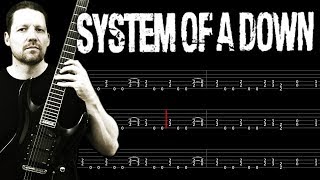 Suite Pee SYSTEM OF A DOWN  Guitar Tab  Lesson [upl. by Adnahcir138]