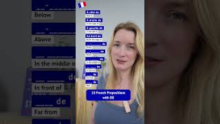 10 French Prepositions with DE [upl. by Kuehn]