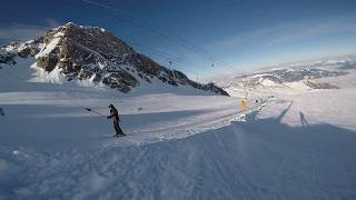 Piste 4c  Kaprun Kitzsteinhorn Austria [upl. by Fairley]