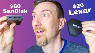 SanDisk ProReader vs Lexar Professional [upl. by Gorman]