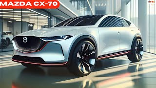 FINALLY COMING 2025 Mazda CX70 New Model  A Closer Look [upl. by Drusy]