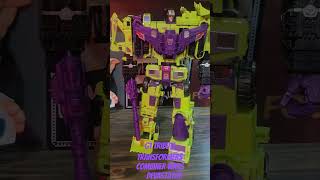 Transformers Combiner Wars Devastator with Perfect Effect addons Devastator Decepticon [upl. by Medin]