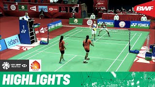 Women’s doubles semifinal sees LowSiow and JollyPullela take to the court in Lucknow [upl. by Leind]