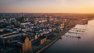 Hansestadt Rostock von oben [upl. by Elissa66]