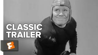 Knute Rockne  All American 1940 Official Trailer  Ronald Reagan Sports Biography Movie HD [upl. by Agna]