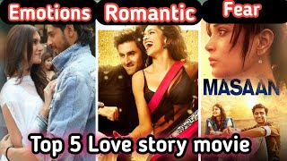 Top 5 Love story movie  Best Love story movie review love lovestory video bollywood viralvideo [upl. by Daye]