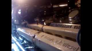 DETROIT DIESEL 16V92TA DDEC MARINE 1480 HP [upl. by Cherri]