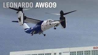 Leonardos AW609 Test Pilot Describes What its Like to Fly a Tiltrotor – AIN [upl. by Eckardt]