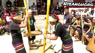 Traditional Rice pounding song [upl. by Aicercal]