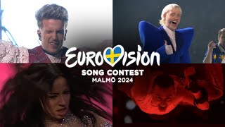 Eurovision Song Contest 2024 • Best moments of each performance [upl. by Tennies]