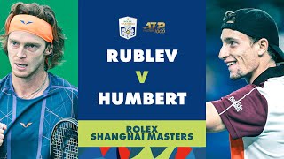 Andrey Rublev vs Ugo Humbert Highlights  Rolex Shanghai Masters 2023 [upl. by Christy]