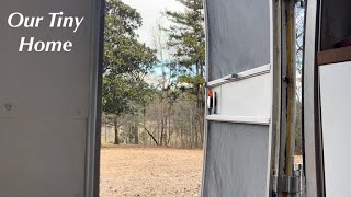 Installing window seals in our Vintage Airstream [upl. by Othello]