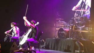 2CELLOS Trooper Chicago live 2016 US Tour [upl. by Divadleahcim]