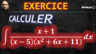 🔴CALCUL INTÉGRAL  INTÉGRATION DES FRACTIONS RATIONNELLES PAR DÉCOMPOSITION EN ÉLÉMENTS SIMPLES [upl. by Logan185]