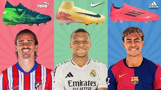 50 Best Footballers and All New Boots 202425 Ft Mbappe Yamal Haaland Ronaldo Messi [upl. by Walther259]