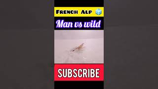 Man vs Wild French Alp New Video bear FrenchAlp Shorts [upl. by Cleasta]