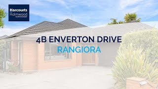 LIVE BROUGHT FORWARD AUCTION – 4B Enverton Drive Rangiora – 131221 100PM [upl. by Thevenot144]