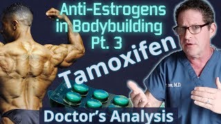 AntiEstrogens in Bodybuilding Pt 3  Tamoxifen  Doctors Analysis of Side Effects amp Properties [upl. by Gavini838]