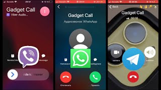 WhatsAppViber Telegram amp Incoming CalliOS [upl. by Aivin]