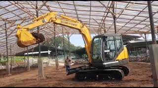 Sumitomo Excavator type SH806B [upl. by Thorpe833]