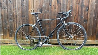 Single Speed Gravel Bike Build [upl. by Dorrahs514]