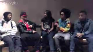 Mindless Behavior hangout on air with FLAVOURMAG [upl. by Ojoj]