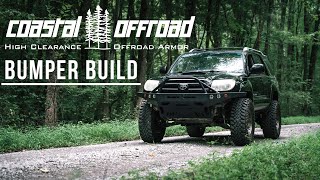 Coastal Offroad front bumper build  4th gen 4Runner [upl. by Oinotla]