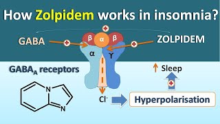 How Zolpidem works in Insomnia [upl. by Netsyrc]