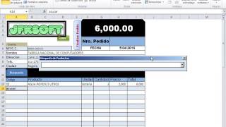 Generar Pedidos con Excel usando Plantilla mis pedidos automatizados [upl. by Ing]