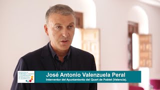 JOSÉ ANTONIO VALENZUELA  Interventor del Ayuntamiento del Quart de Poblet Valencia [upl. by Aneerhs]