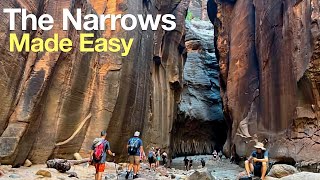 How to Hike the Narrows Zion [upl. by Osswald]