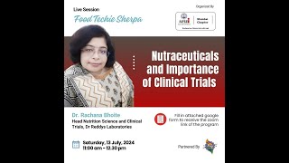 Session 6 Nutraceuticals and Importance of Clinical Trials [upl. by Kutchins]