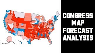 FiveThirtyEight Real Clear Politics The Cook Political Report  2018 House Race Ratings Map [upl. by Lyrrehs]