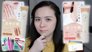 HIMECOTO Peeling Cream for Armpits amp Wrinkless Putty Hand Cream First Impressions  Beauty YouTuber [upl. by Inotna]