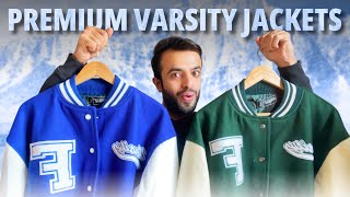 I Ordered Best Varsity Jackets  Varsity Jacket Haul  Winter Fashion 2024 [upl. by Lezirg]