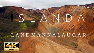 Landmannalaugar 4K  ISLANDA agosto 2024  drone  Silvia Ferroni [upl. by Aicyla]