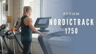 NordicTrack Commercial 1750 Treadmill Review  TreadmillRatingsReviewscom [upl. by Dahsar]