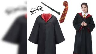 Harry Potter Costume Wizard Costume Robe Set  Halloween Costume [upl. by Ayekehs]