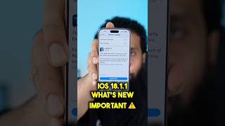 Kyu hai iOS 1811 Important update shorts [upl. by Filmore]