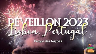 Réveillon Parque das Nações Lisboa 20232024 🇵🇹🎆 [upl. by Mailliwnhoj298]