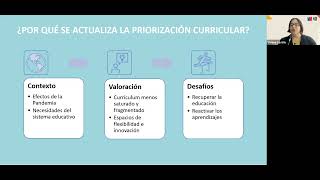 Actualización de la Priorización Curricular para la reactivación integral de aprendizajes [upl. by Raybin651]