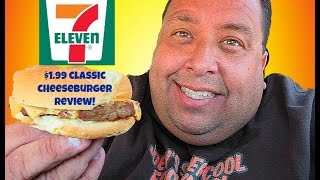 7Eleven® 199 Classic Cheeseburger REVIEW [upl. by Ruthe466]