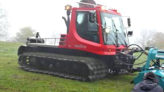 Mulchen mit PistenBully GreenTech [upl. by Nidya]