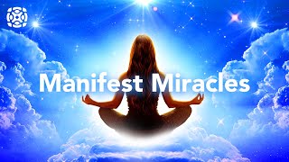 Guided Sleep Meditation Manifest Miracles While You Sleep [upl. by Traver]