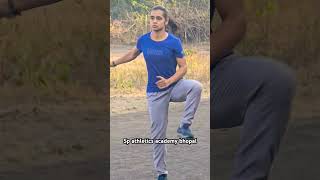 Sp athletics academy bhopal cardio strength athlete sports army afi coachpundir viralvideo [upl. by Nemajneb87]