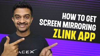 How to use ZLINK App for Screen Mirroring Wired amp Wireless Method  Step by Step Tutorial [upl. by Close]